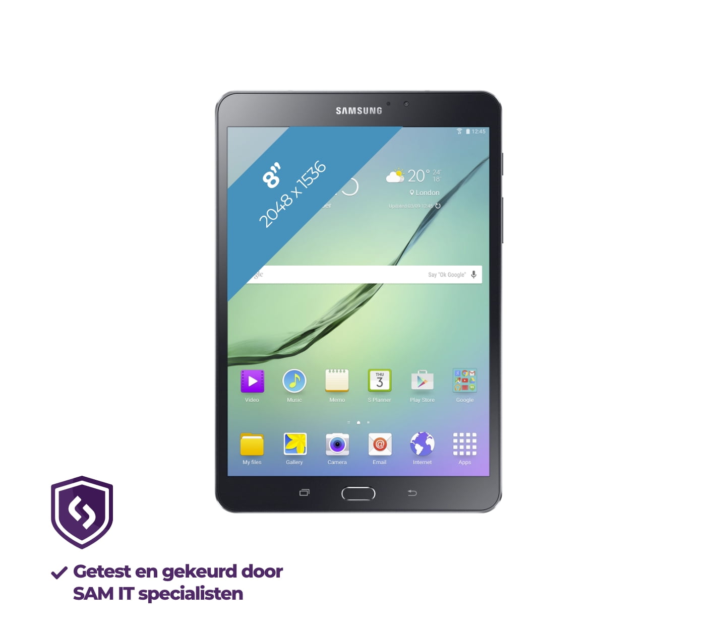refurbished Galaxy Tab S2 8.0 32GB WiFi+Cellular Black