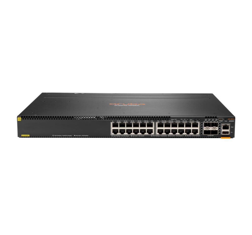 ARUBA Aruba 6300M 24G CL4 PoE 4SFP56 Swch